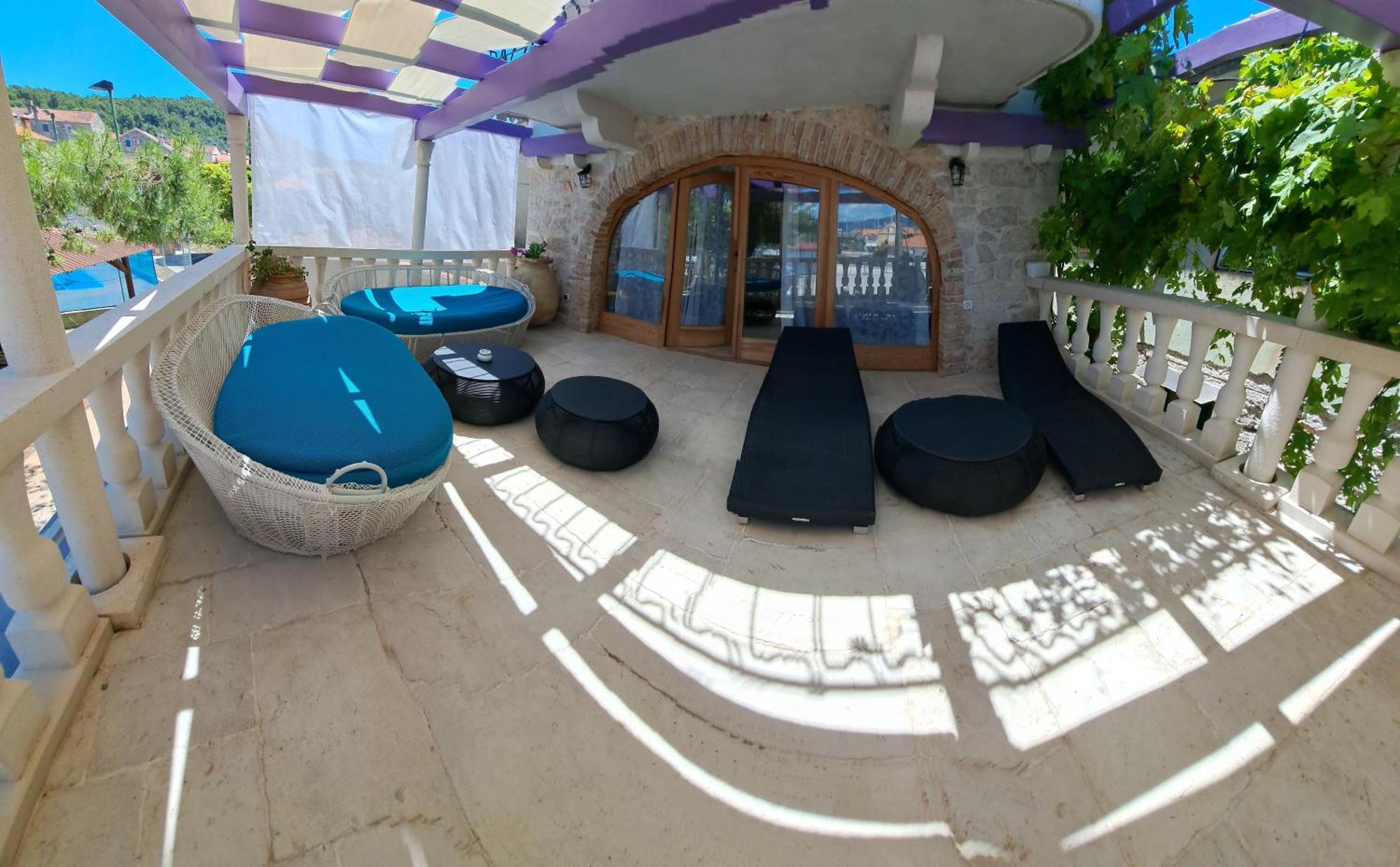 Jardin Kapetanova Kuca Apartment Veli Iž Екстериор снимка